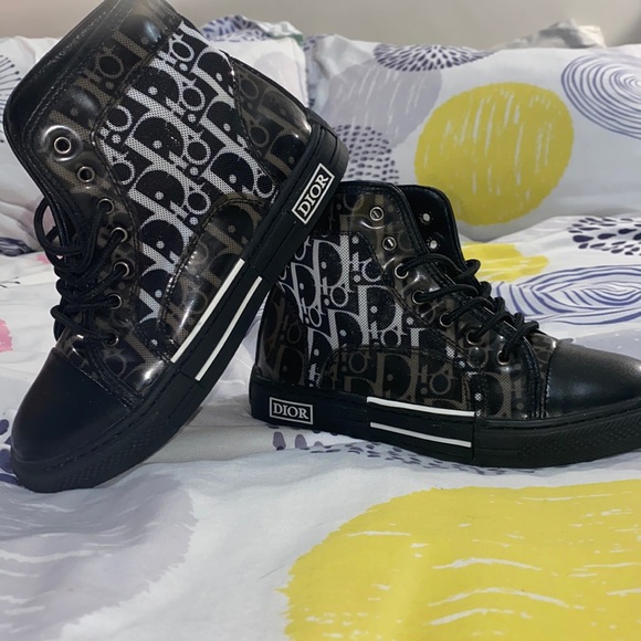 Other - Christian Dior!!! Kids High top sneakers!!